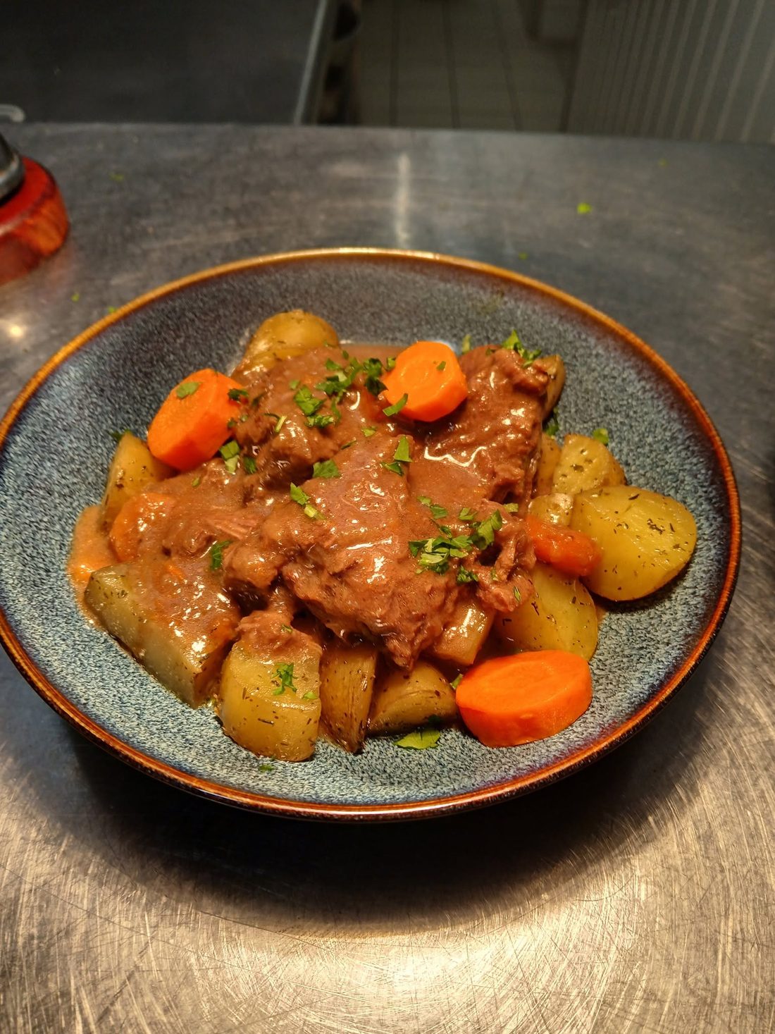 Bœuf bourguignon maison