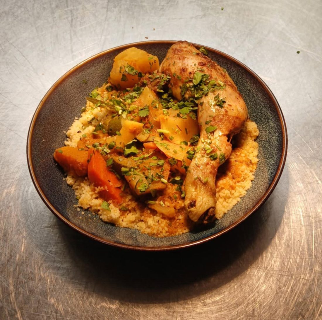 Couscous de poulet maison